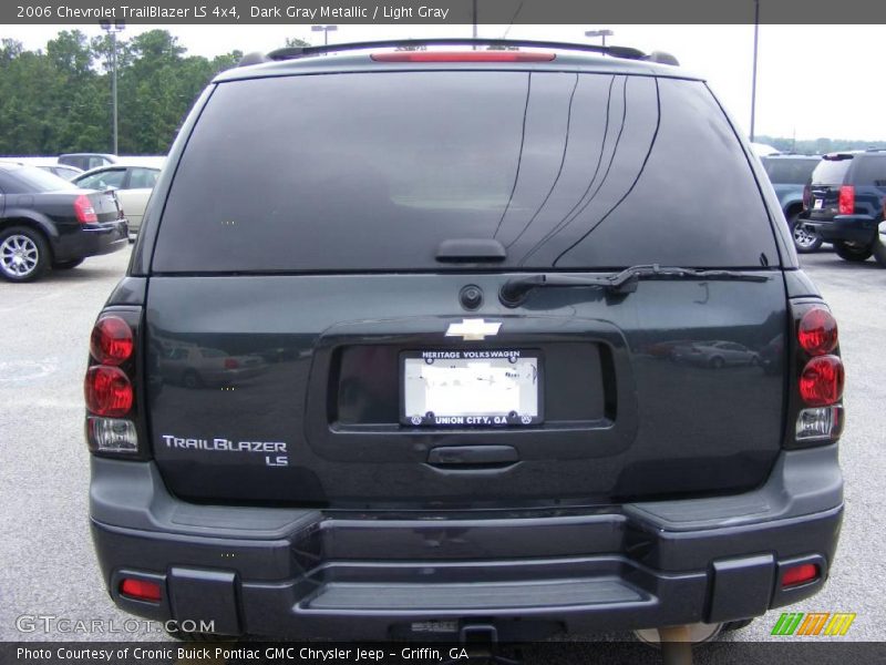 Dark Gray Metallic / Light Gray 2006 Chevrolet TrailBlazer LS 4x4