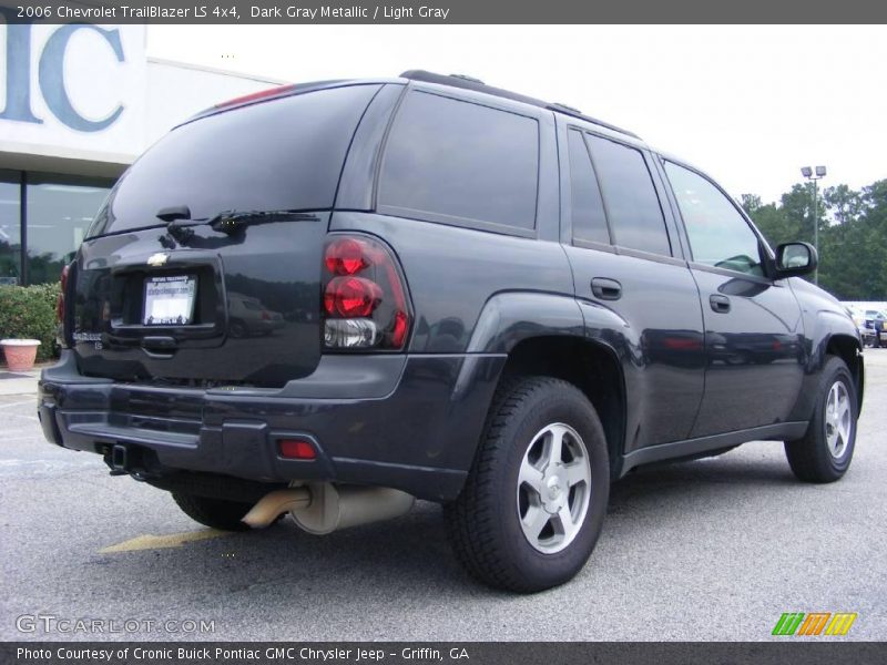 Dark Gray Metallic / Light Gray 2006 Chevrolet TrailBlazer LS 4x4