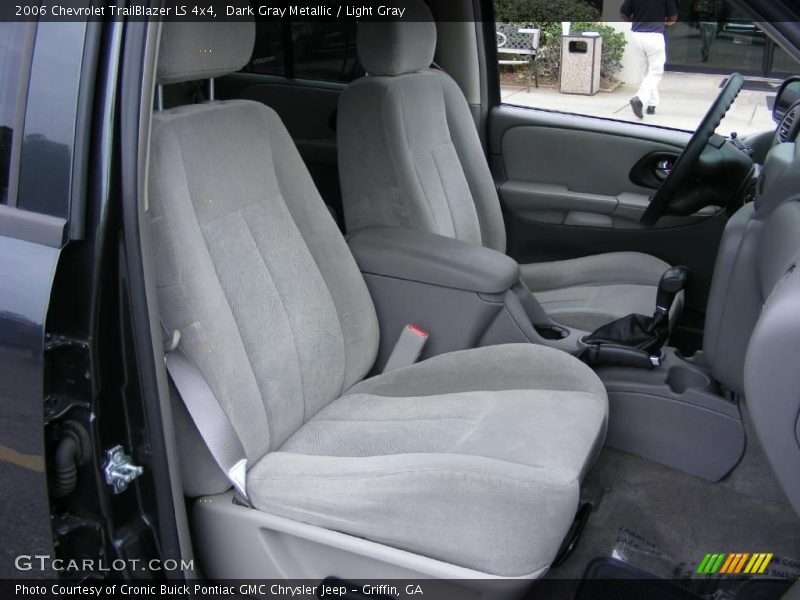 Dark Gray Metallic / Light Gray 2006 Chevrolet TrailBlazer LS 4x4