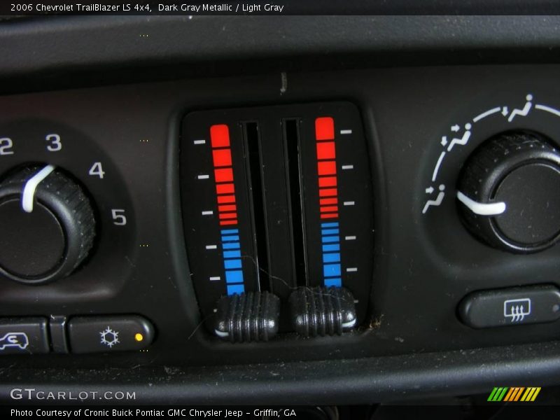 Dark Gray Metallic / Light Gray 2006 Chevrolet TrailBlazer LS 4x4