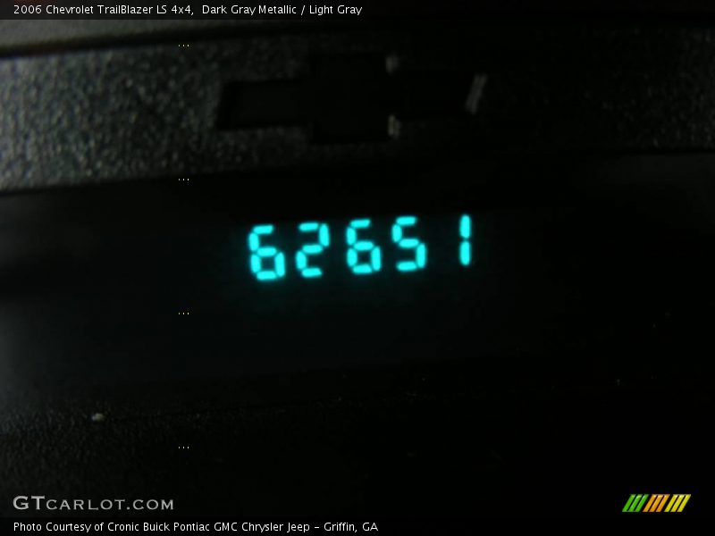 Dark Gray Metallic / Light Gray 2006 Chevrolet TrailBlazer LS 4x4