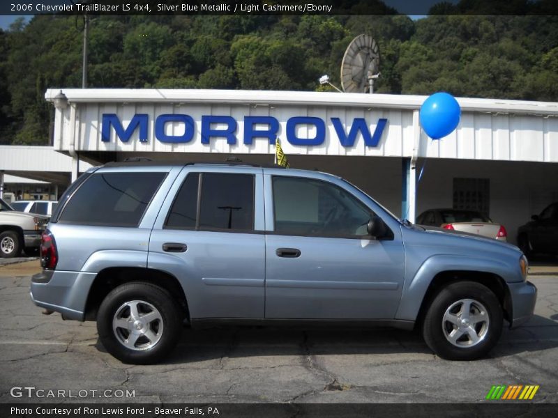 Silver Blue Metallic / Light Cashmere/Ebony 2006 Chevrolet TrailBlazer LS 4x4
