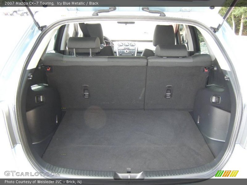 Icy Blue Metallic / Black 2007 Mazda CX-7 Touring