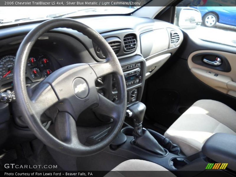 Silver Blue Metallic / Light Cashmere/Ebony 2006 Chevrolet TrailBlazer LS 4x4