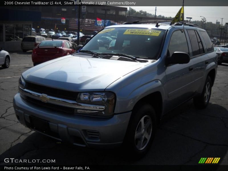 Silver Blue Metallic / Light Cashmere/Ebony 2006 Chevrolet TrailBlazer LS 4x4