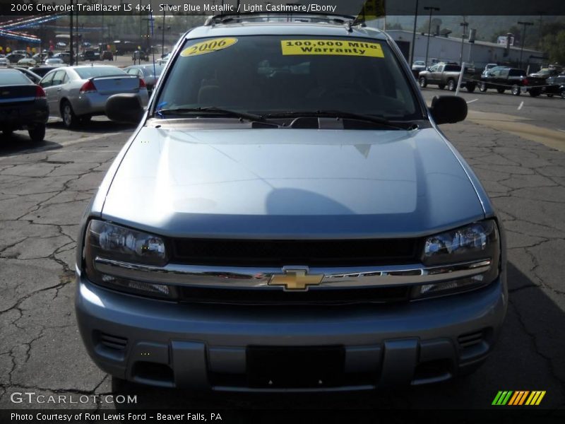 Silver Blue Metallic / Light Cashmere/Ebony 2006 Chevrolet TrailBlazer LS 4x4