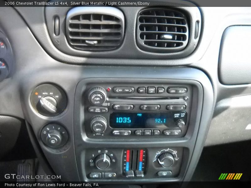 Silver Blue Metallic / Light Cashmere/Ebony 2006 Chevrolet TrailBlazer LS 4x4