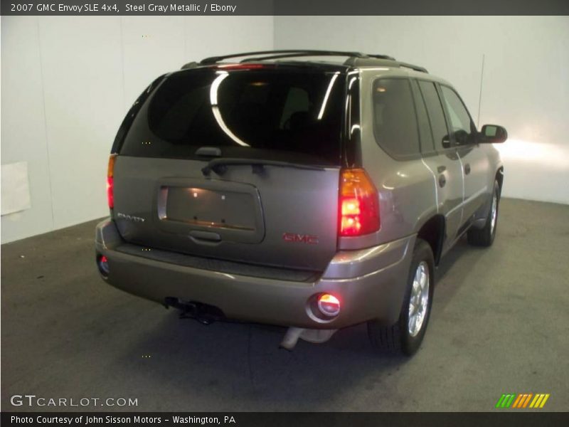 Steel Gray Metallic / Ebony 2007 GMC Envoy SLE 4x4
