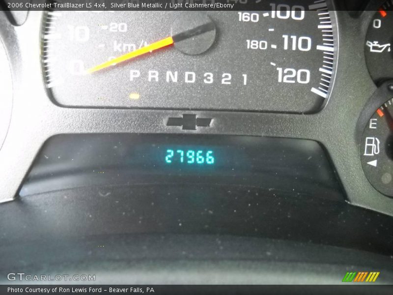 Silver Blue Metallic / Light Cashmere/Ebony 2006 Chevrolet TrailBlazer LS 4x4