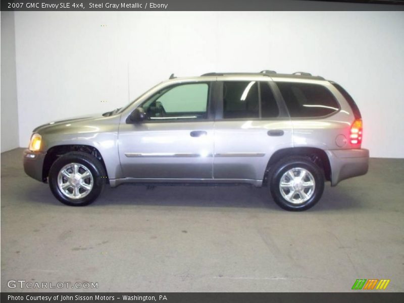 Steel Gray Metallic / Ebony 2007 GMC Envoy SLE 4x4