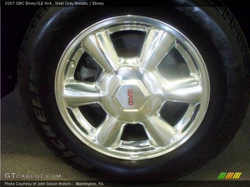 Steel Gray Metallic / Ebony 2007 GMC Envoy SLE 4x4