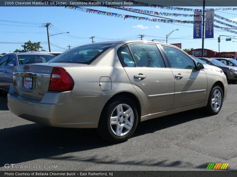 Sandstone Metallic / Cashmere Beige 2006 Chevrolet Malibu LT V6 Sedan