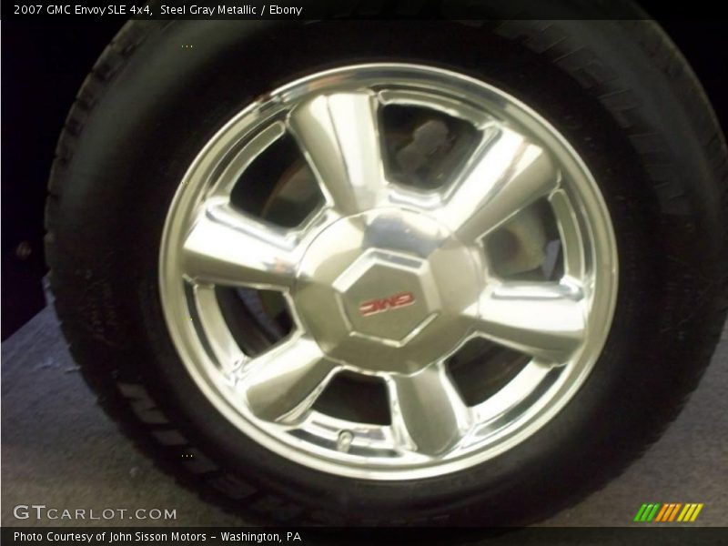 Steel Gray Metallic / Ebony 2007 GMC Envoy SLE 4x4
