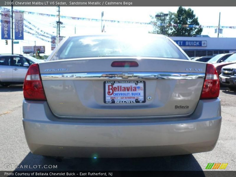 Sandstone Metallic / Cashmere Beige 2006 Chevrolet Malibu LT V6 Sedan