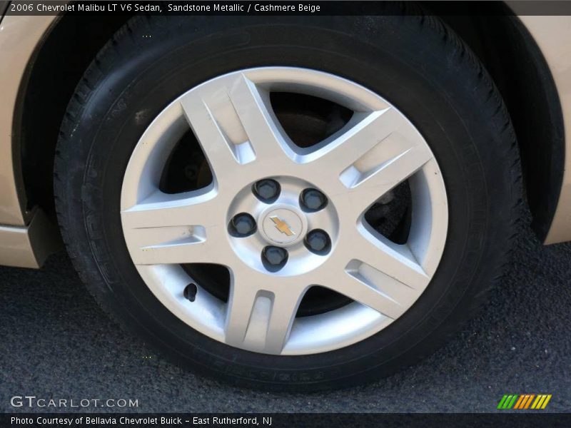 Sandstone Metallic / Cashmere Beige 2006 Chevrolet Malibu LT V6 Sedan