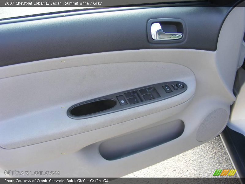 Summit White / Gray 2007 Chevrolet Cobalt LS Sedan