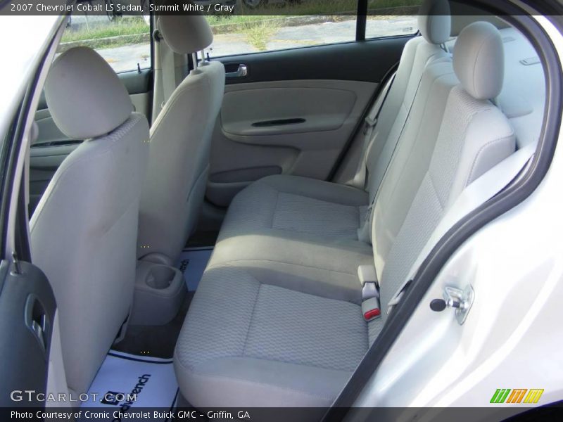 Summit White / Gray 2007 Chevrolet Cobalt LS Sedan
