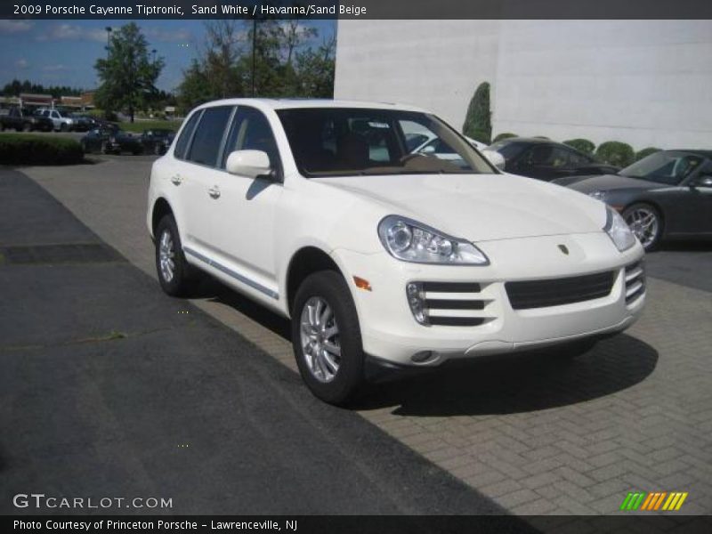 Sand White / Havanna/Sand Beige 2009 Porsche Cayenne Tiptronic