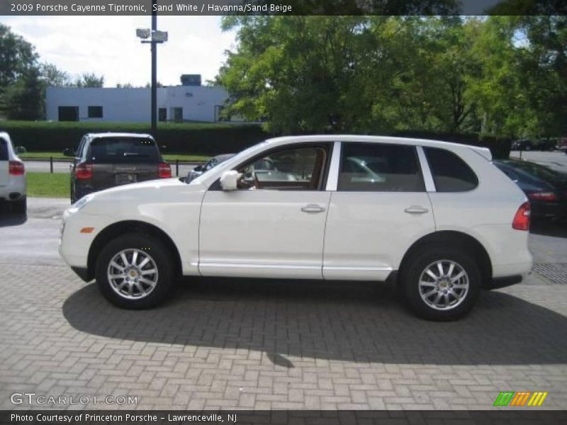 Sand White / Havanna/Sand Beige 2009 Porsche Cayenne Tiptronic