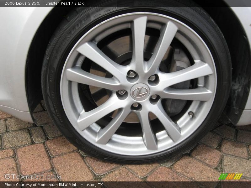 Tungsten Pearl / Black 2006 Lexus IS 350