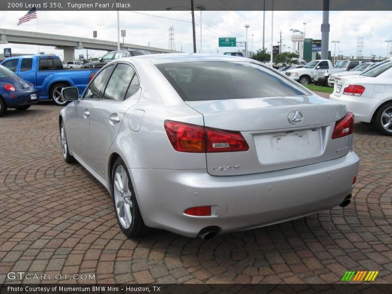 Tungsten Pearl / Black 2006 Lexus IS 350