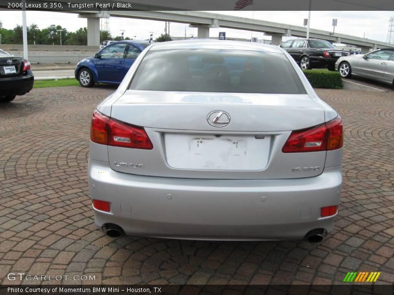 Tungsten Pearl / Black 2006 Lexus IS 350