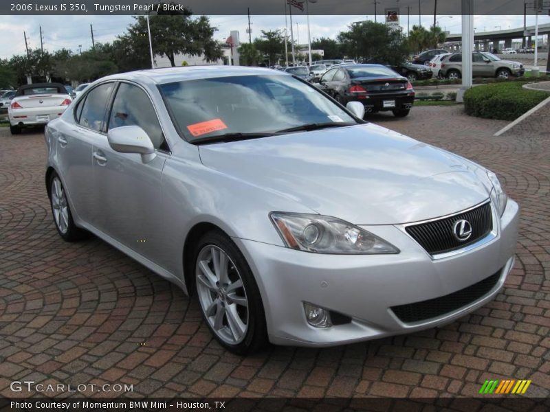 Tungsten Pearl / Black 2006 Lexus IS 350