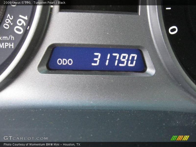 Tungsten Pearl / Black 2006 Lexus IS 350