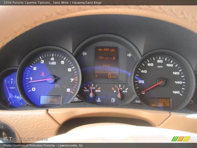Sand White / Havanna/Sand Beige 2009 Porsche Cayenne Tiptronic