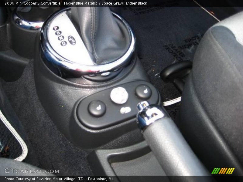Hyper Blue Metallic / Space Gray/Panther Black 2006 Mini Cooper S Convertible