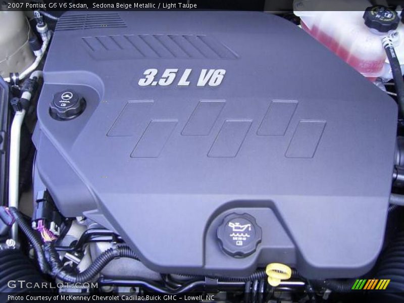 Sedona Beige Metallic / Light Taupe 2007 Pontiac G6 V6 Sedan