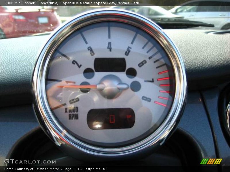 Hyper Blue Metallic / Space Gray/Panther Black 2006 Mini Cooper S Convertible