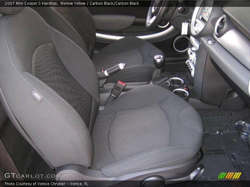 Mellow Yellow / Carbon Black/Carbon Black 2007 Mini Cooper S Hardtop