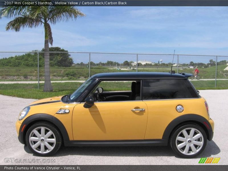 Mellow Yellow / Carbon Black/Carbon Black 2007 Mini Cooper S Hardtop