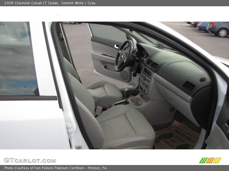 Summit White / Gray 2008 Chevrolet Cobalt LT Sedan