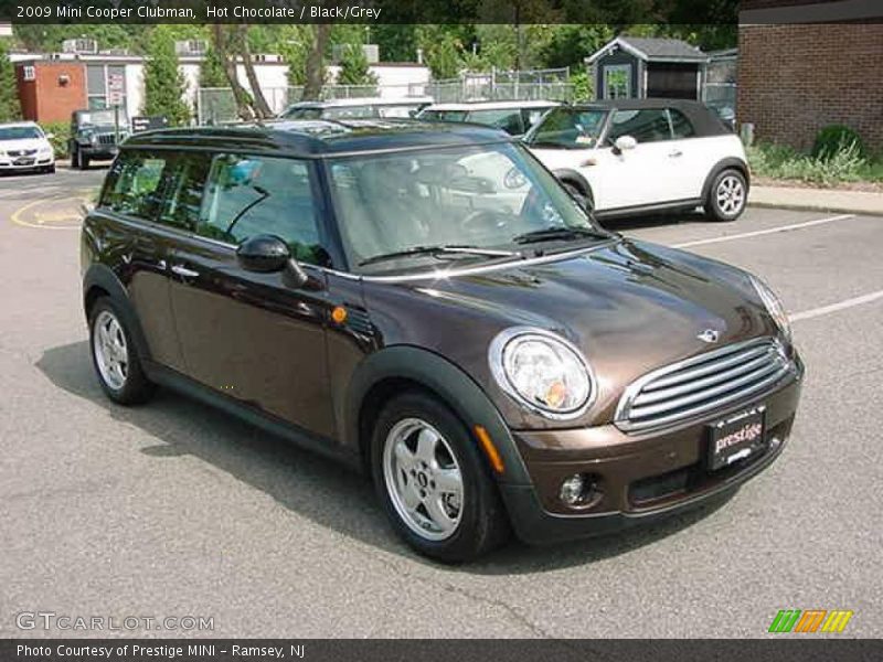 Hot Chocolate / Black/Grey 2009 Mini Cooper Clubman