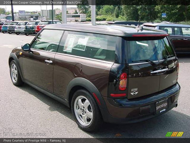 Hot Chocolate / Black/Grey 2009 Mini Cooper Clubman