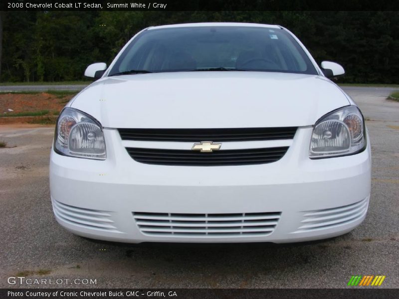 Summit White / Gray 2008 Chevrolet Cobalt LT Sedan
