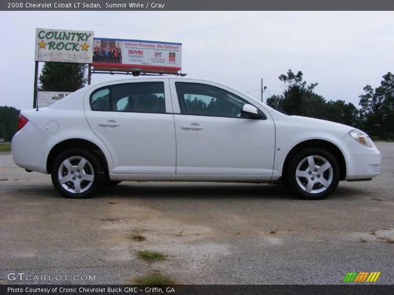 Summit White / Gray 2008 Chevrolet Cobalt LT Sedan