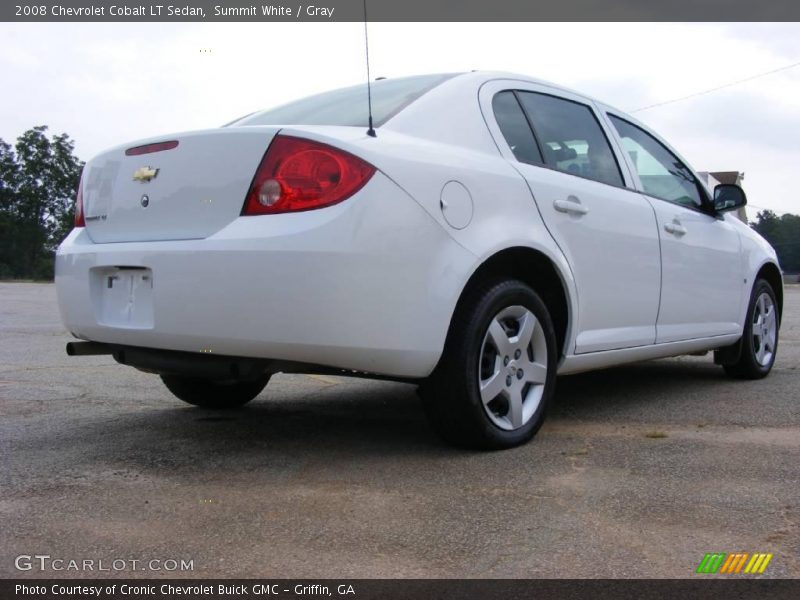 Summit White / Gray 2008 Chevrolet Cobalt LT Sedan