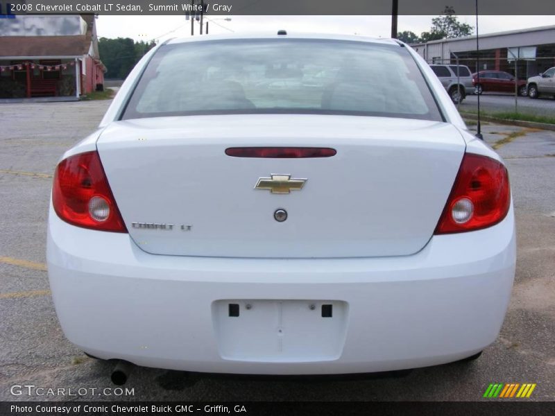 Summit White / Gray 2008 Chevrolet Cobalt LT Sedan