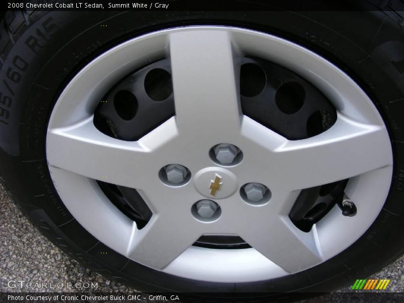 Summit White / Gray 2008 Chevrolet Cobalt LT Sedan
