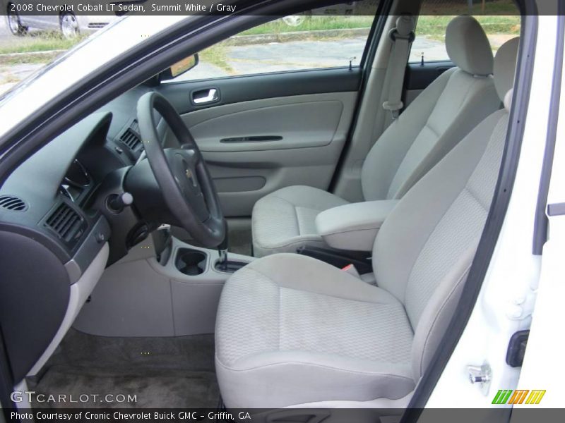 Summit White / Gray 2008 Chevrolet Cobalt LT Sedan