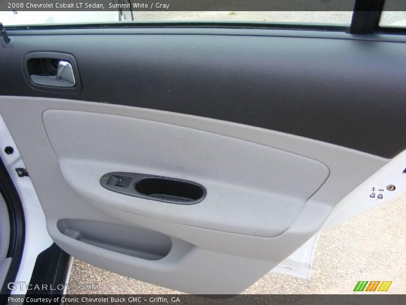 Summit White / Gray 2008 Chevrolet Cobalt LT Sedan