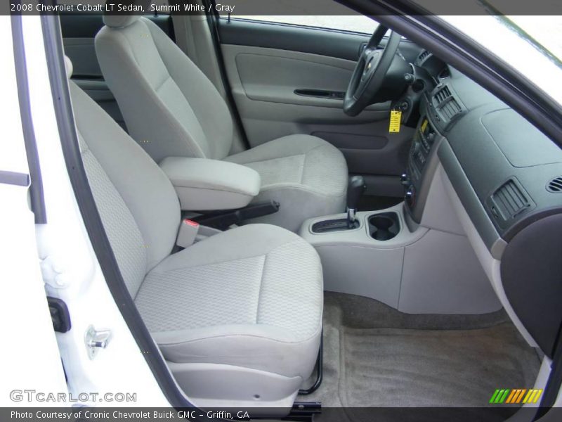 Summit White / Gray 2008 Chevrolet Cobalt LT Sedan