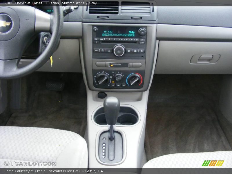 Summit White / Gray 2008 Chevrolet Cobalt LT Sedan