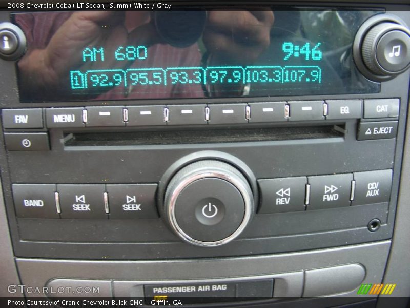 Summit White / Gray 2008 Chevrolet Cobalt LT Sedan