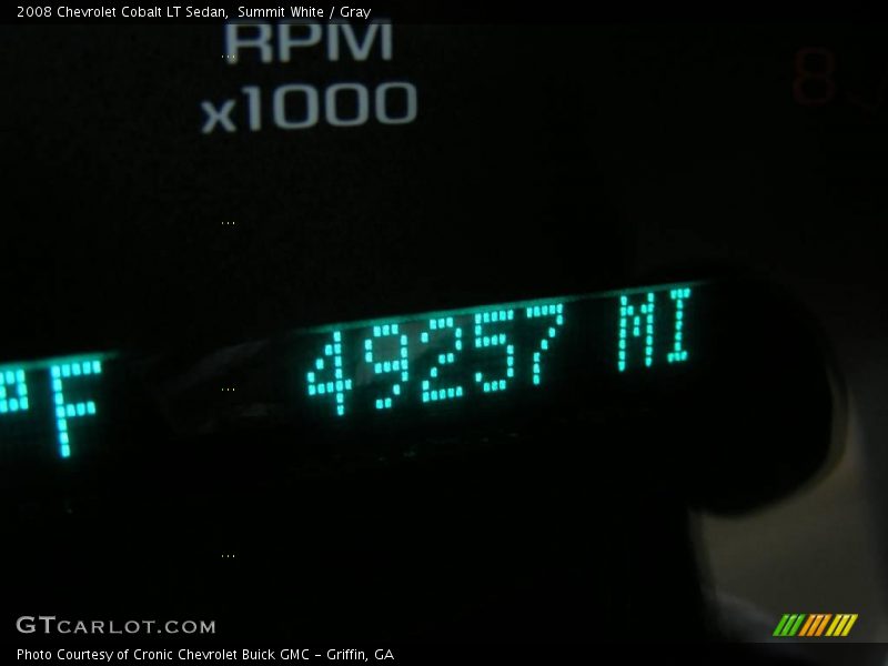 Summit White / Gray 2008 Chevrolet Cobalt LT Sedan