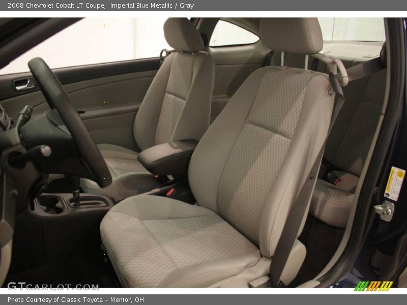 Imperial Blue Metallic / Gray 2008 Chevrolet Cobalt LT Coupe