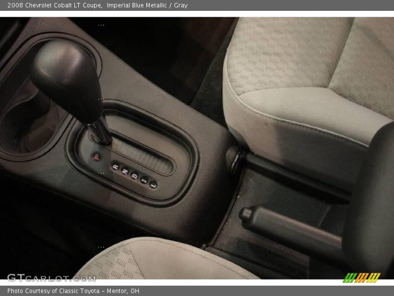 Imperial Blue Metallic / Gray 2008 Chevrolet Cobalt LT Coupe